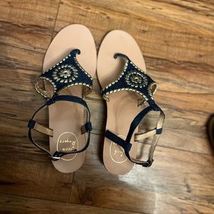 Jack Roger Heeled Sandals w/buckle